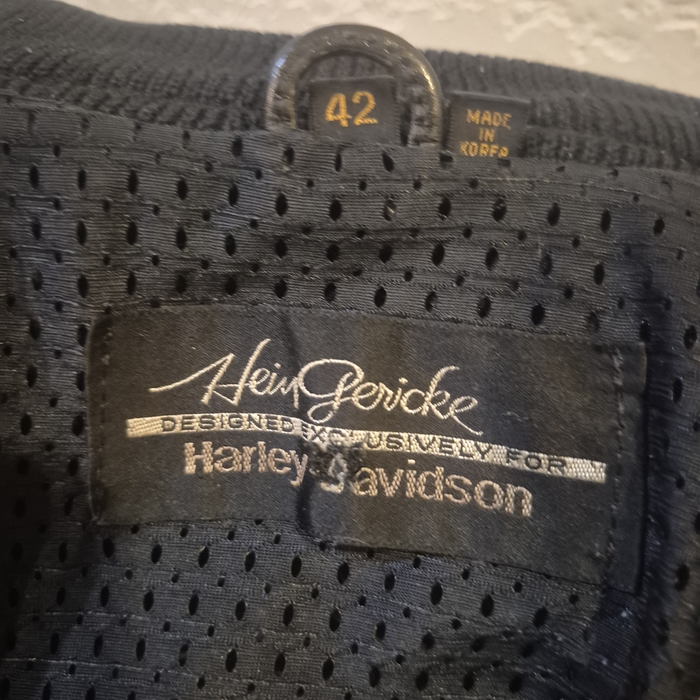 Hein Gericke Gray Leather Jacket - Picture 4 of 4
